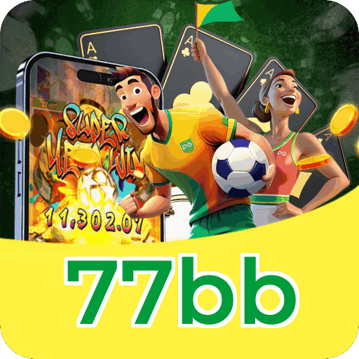 Material promocional do app 77bb — ilustração, não métricas auditadas nesta página